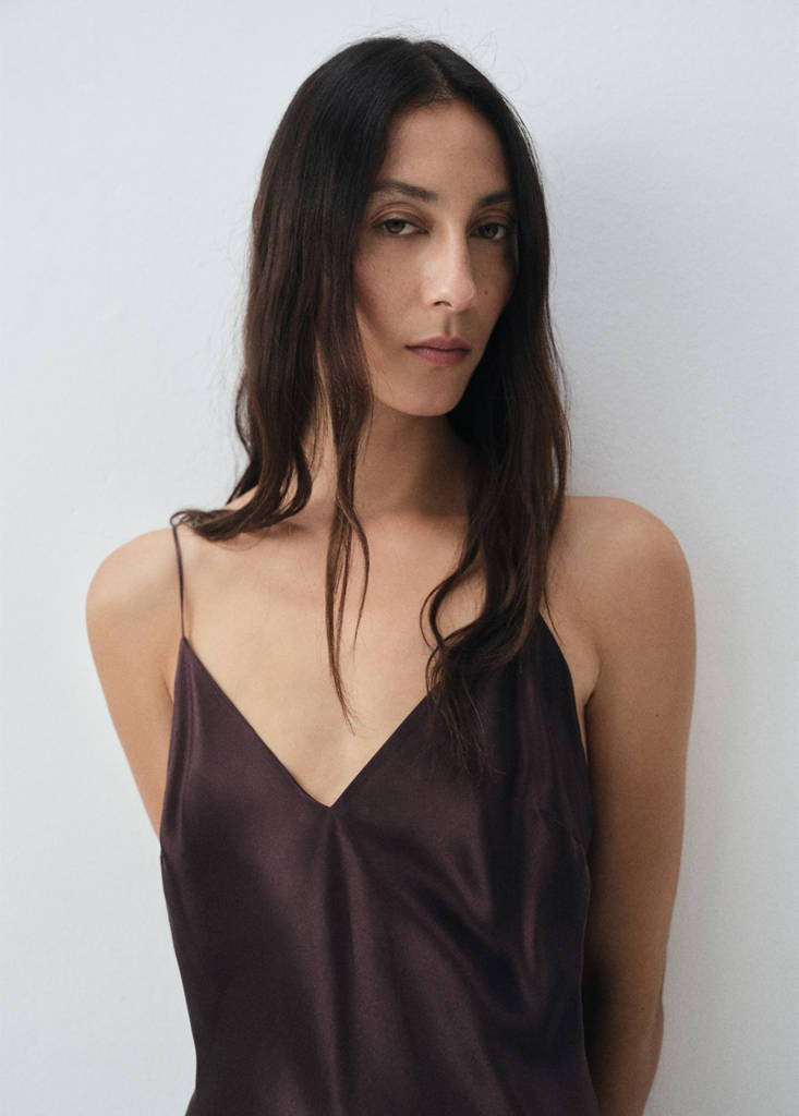 Robe Satinée Soie
