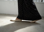 Chaussures En Cuir À Fronces