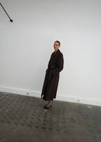 Trench Long Laine Vierge