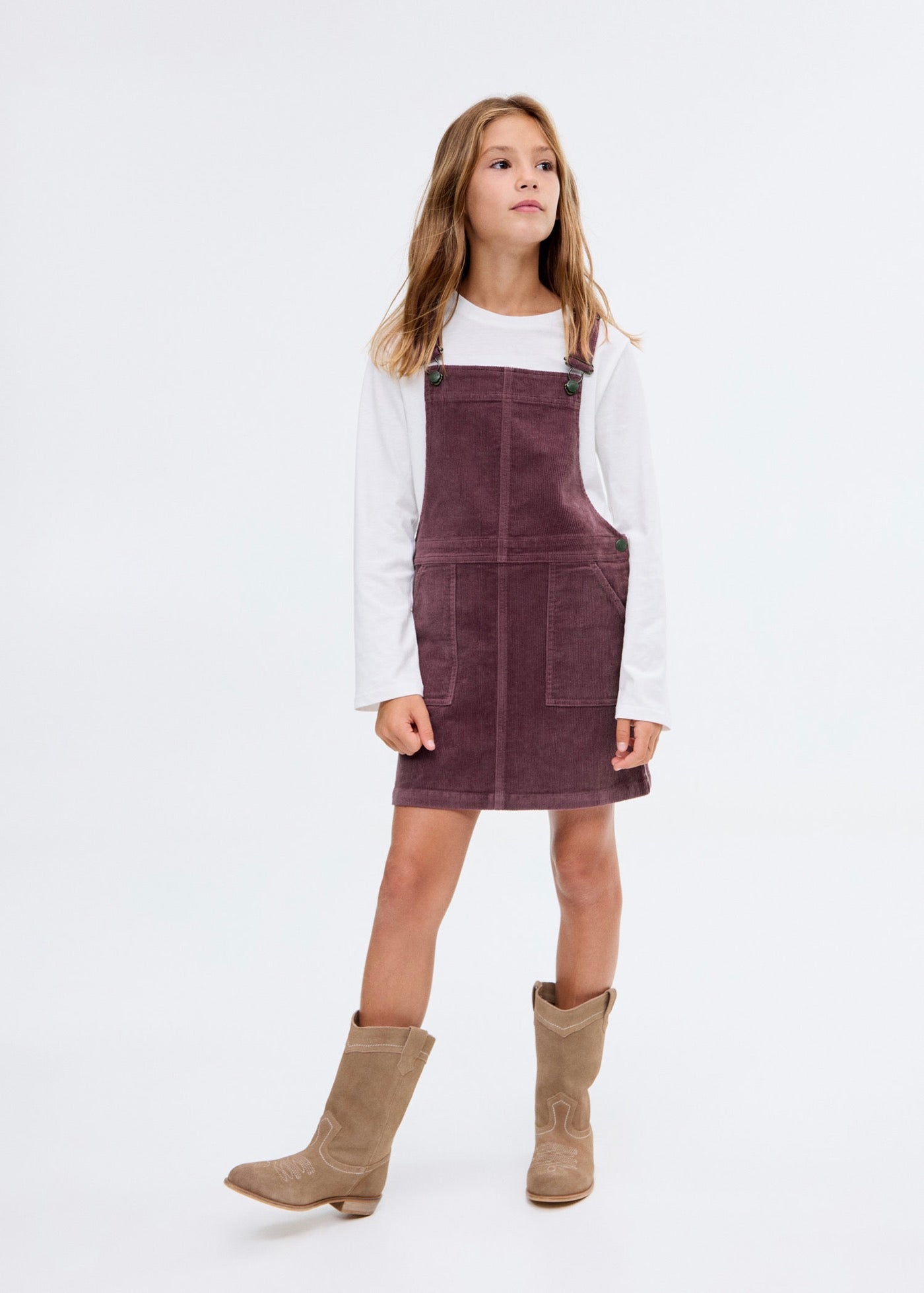 Vestido Camisero Griselda Rosa - Niña