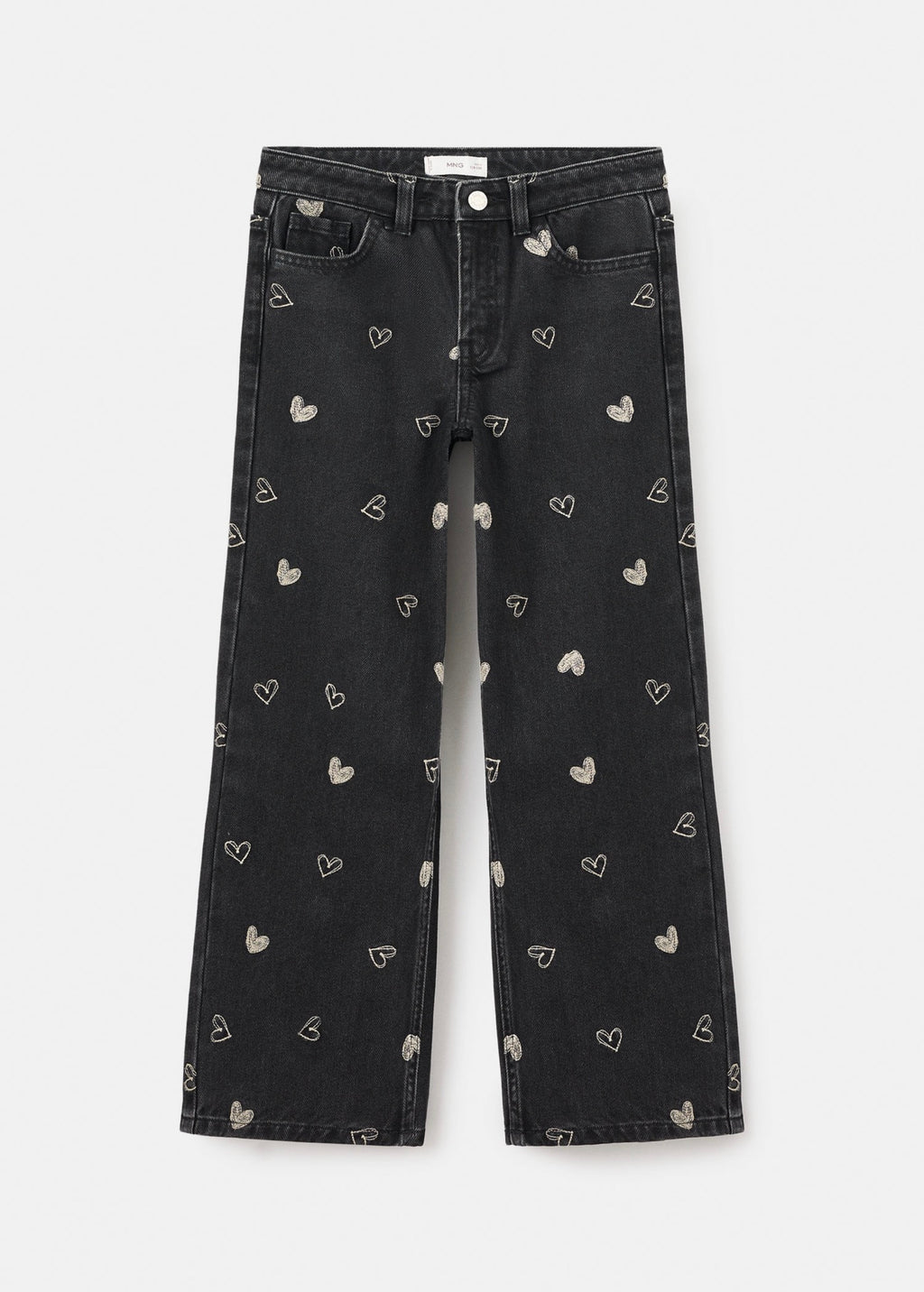 Jean Mila Denim Noir - Fille