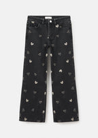 Jean Mila Denim Noir - Fille