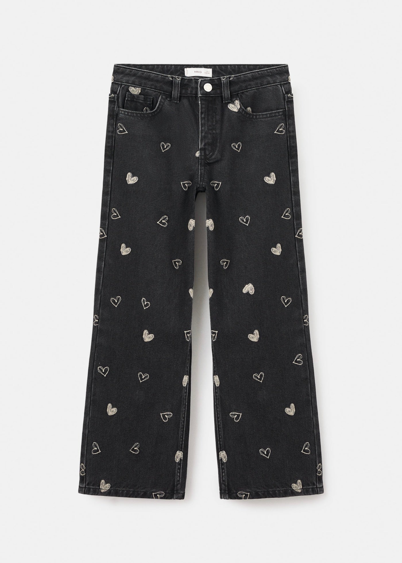 Jean Mila Denim Noir - Fille