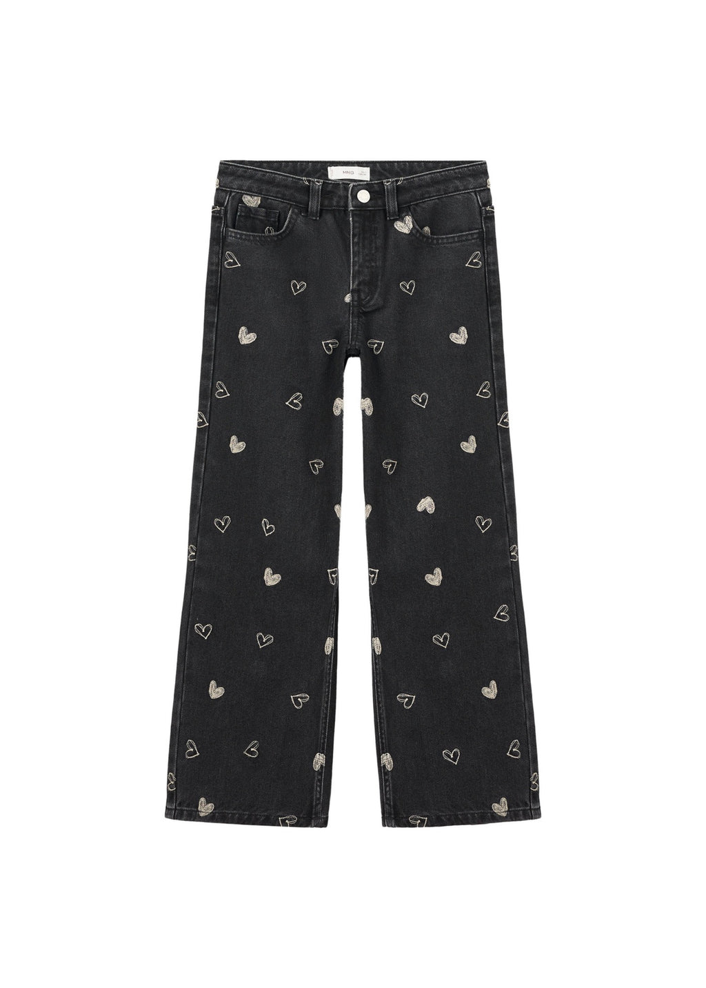 Jean Mila Denim Noir - Fille