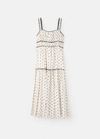 Robe Midi Plumetis