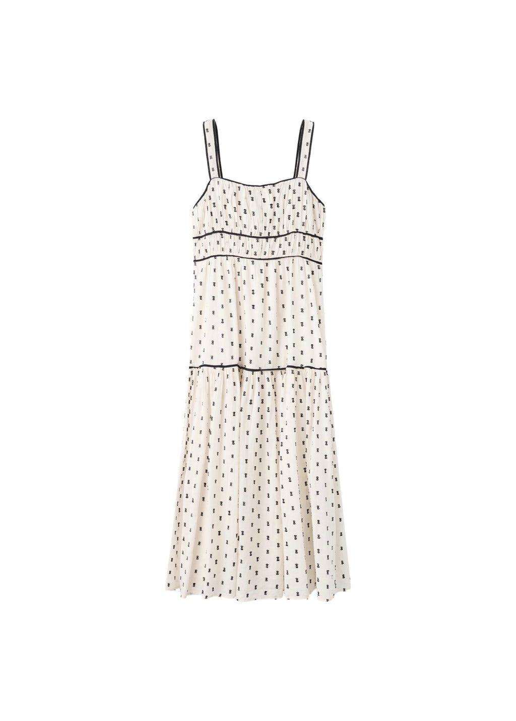 Robe Midi Plumetis
