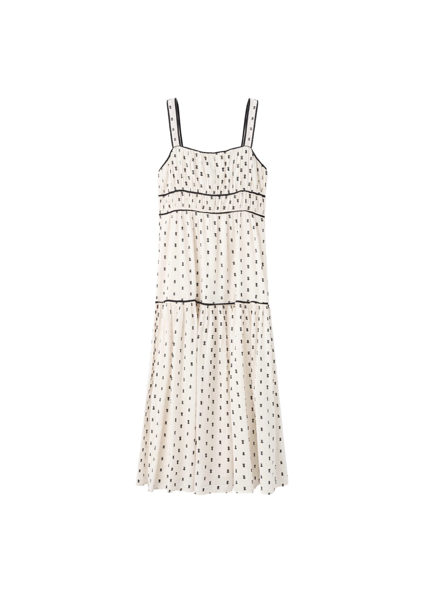 Robe Midi Plumetis