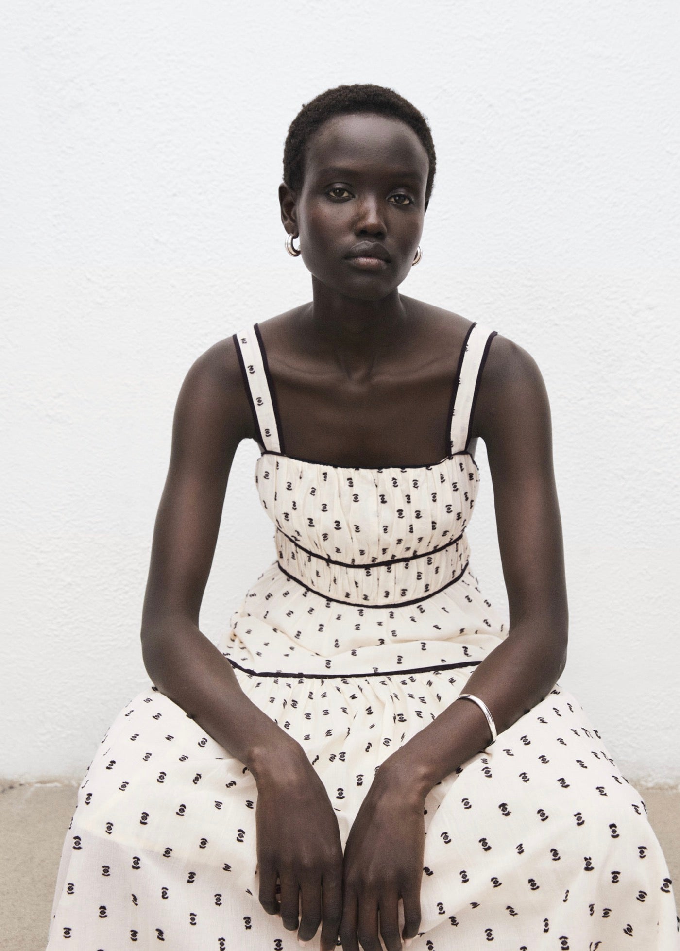 Robe Midi Plumetis