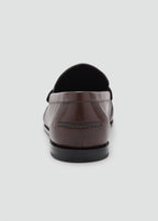 Mocassins Cuir Détail En Forme De Masque