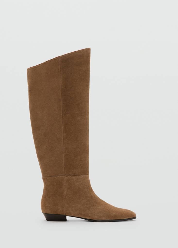 Chaussures Montantes Suède