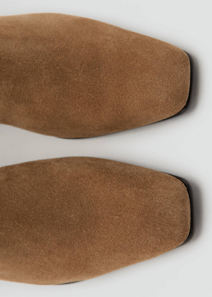 Chaussures Montantes Suède