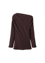 Blouse À Col Asymétrique