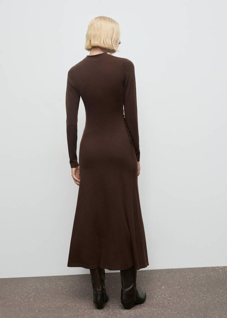 Robe Maille Col Montant