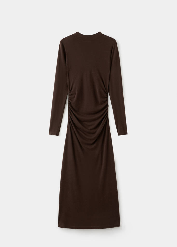 Robe Maille Col Montant