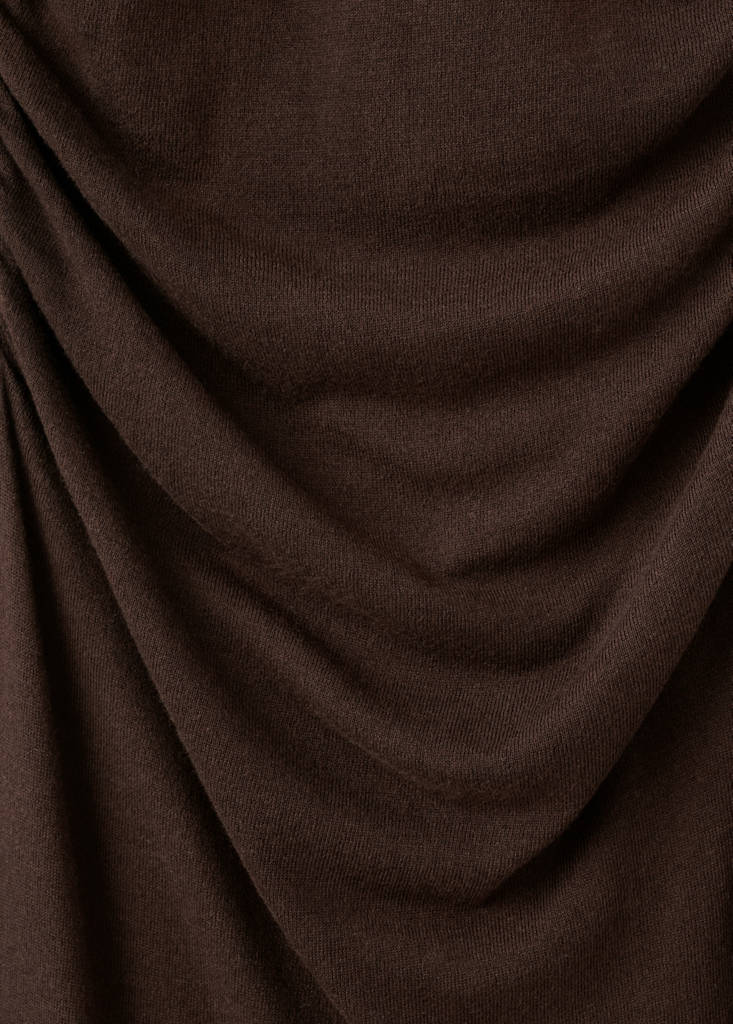 Robe Maille Col Montant