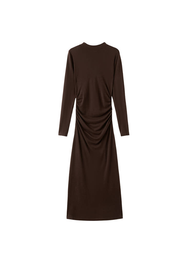 Robe Maille Col Montant