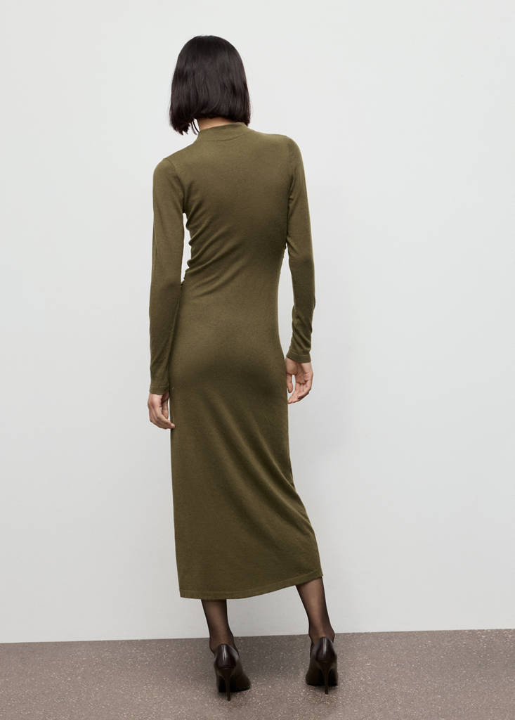 Robe Maille Col Montant