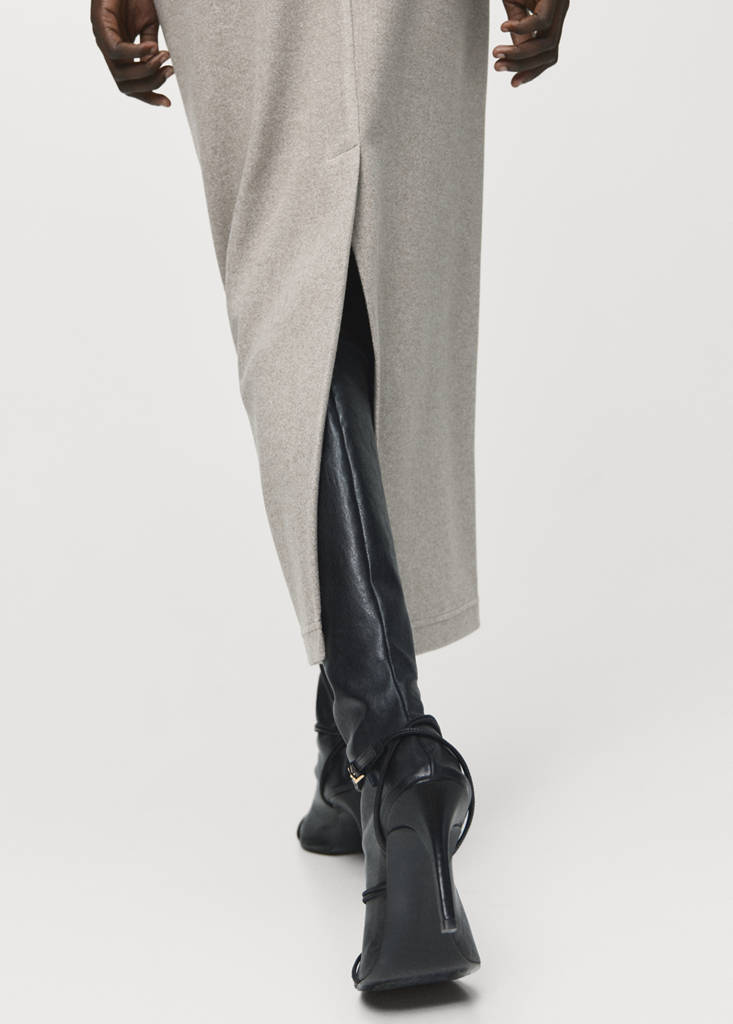 Jupe Longue À Taille Élastique