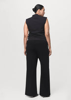 Pantalon Droit Taille Élastique