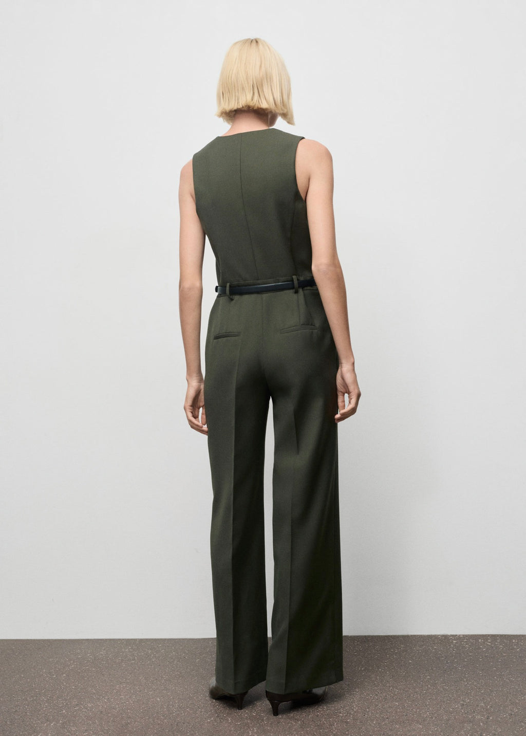 Combinaison Style Tailleur Avec Ceinture