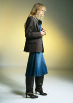 Blazer En Laine À Carreaux