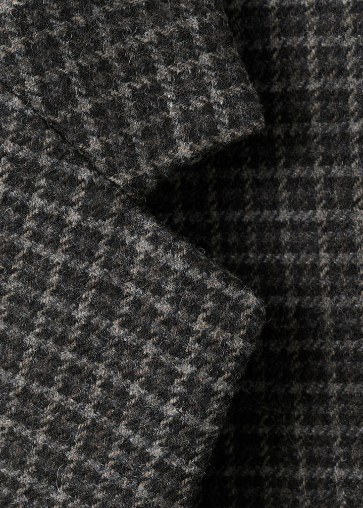 Blazer En Laine À Carreaux