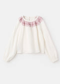 Blusa Mariela Crudo - Niña
