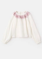 Blusa Mariela Crudo - Niña