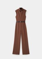 Combinaison Col Drapé Ceinture
