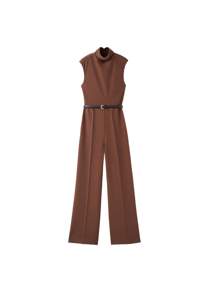 Combinaison Col Drapé Ceinture