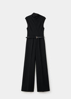 Combinaison Col Drapé Ceinture
