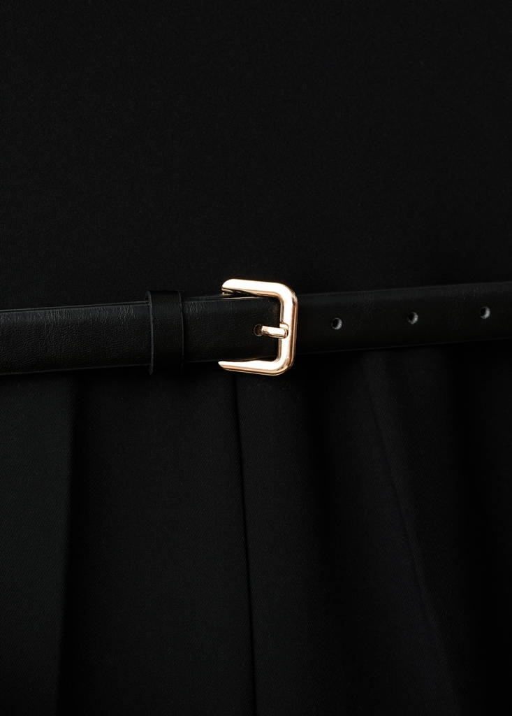 Combinaison Col Drapé Ceinture