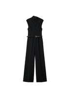 Combinaison Col Drapé Ceinture