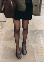 Chaussures À Talon En Cuir Bout Pointu