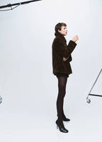 Manteau Fausse Fourrure Léopard