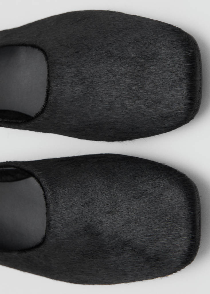 Chaussures Cuir Et Fausse Fourrure