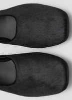 Chaussures Cuir Et Fausse Fourrure