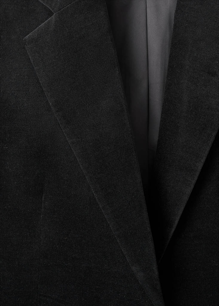 Blazer En Velveton À Poches