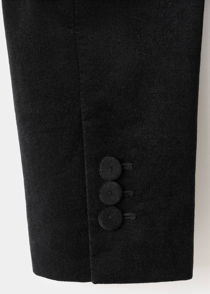 Blazer En Velveton À Poches