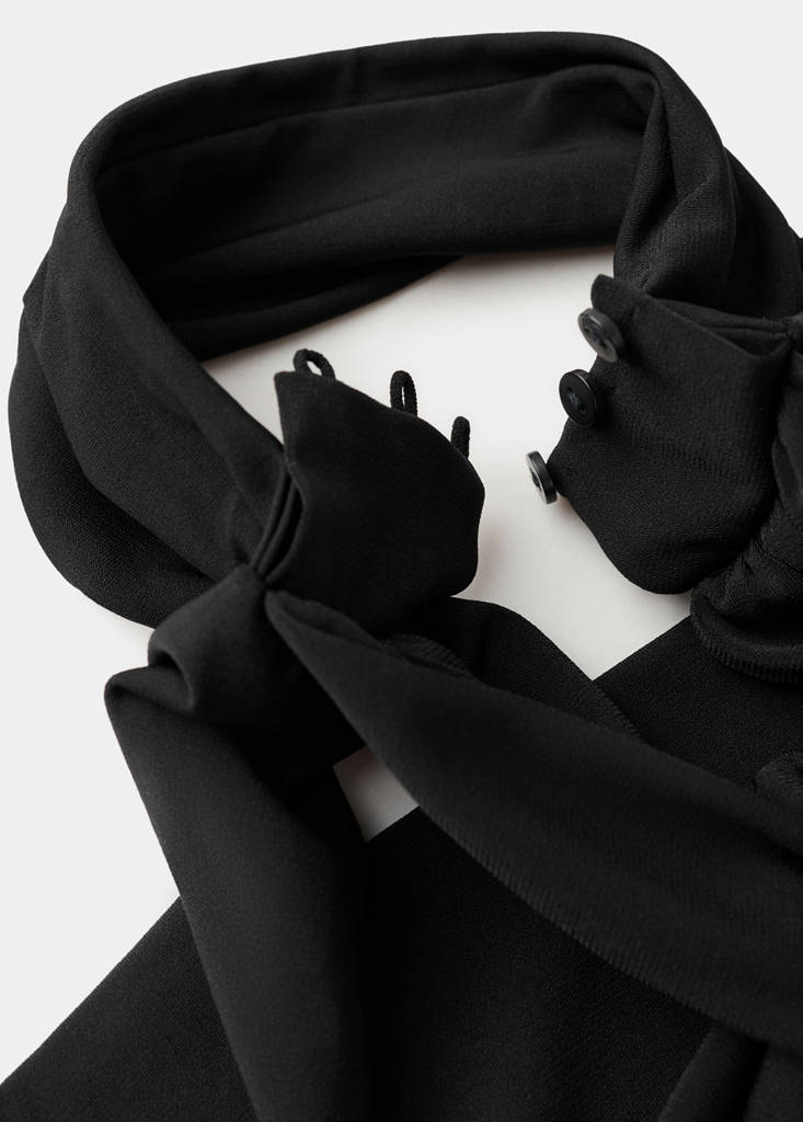Combinaison Col À Emmanchures Américaines Et Foulard