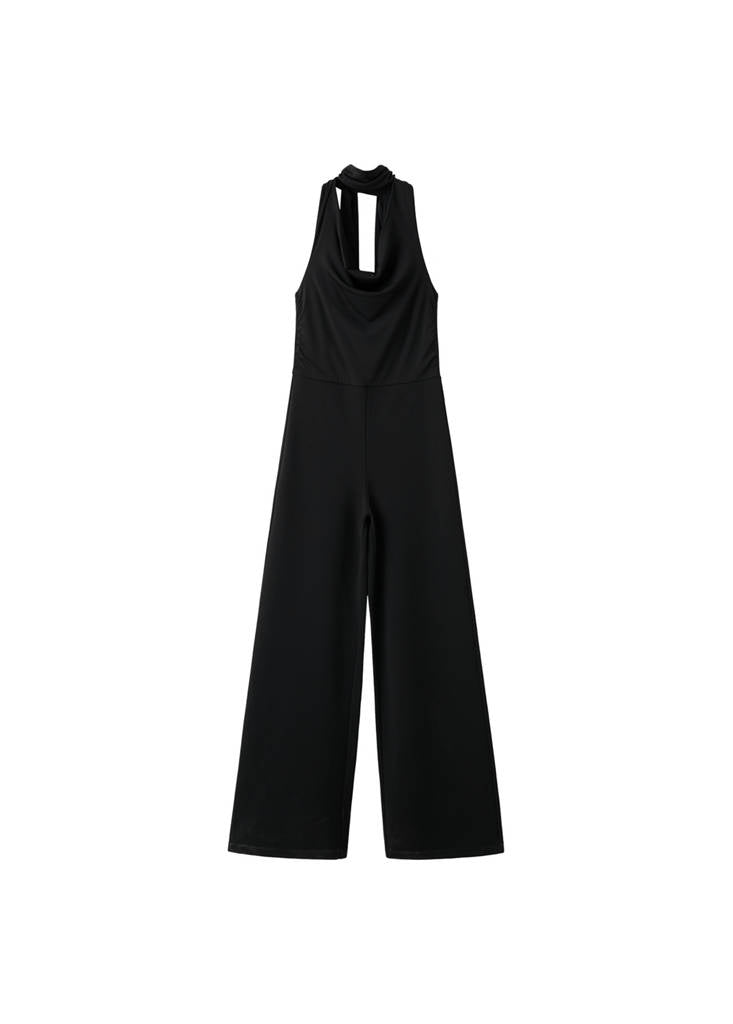 Combinaison Col À Emmanchures Américaines Et Foulard