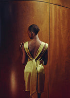 Robe Satinée Dos Nu