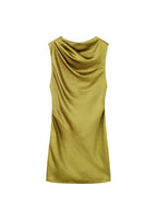 Robe Satinée Dos Nu