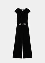 Combinaison Velours Ceinture