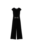 Combinaison Velours Ceinture