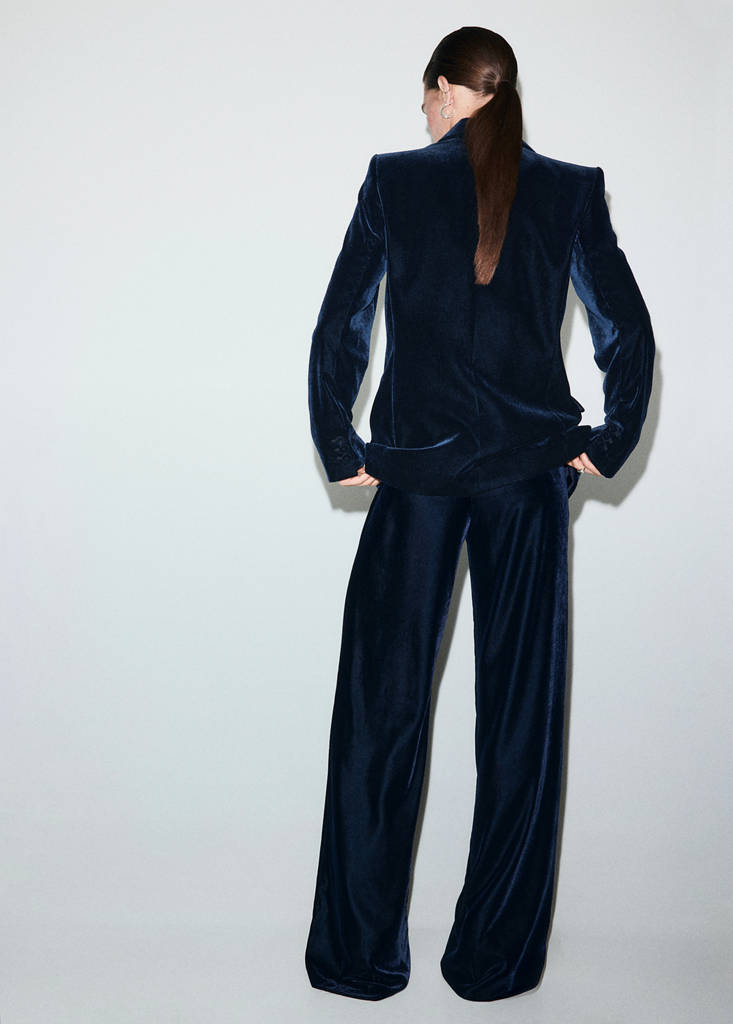 Pantalon Costume Velours