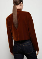 Veste Velours À Boutons