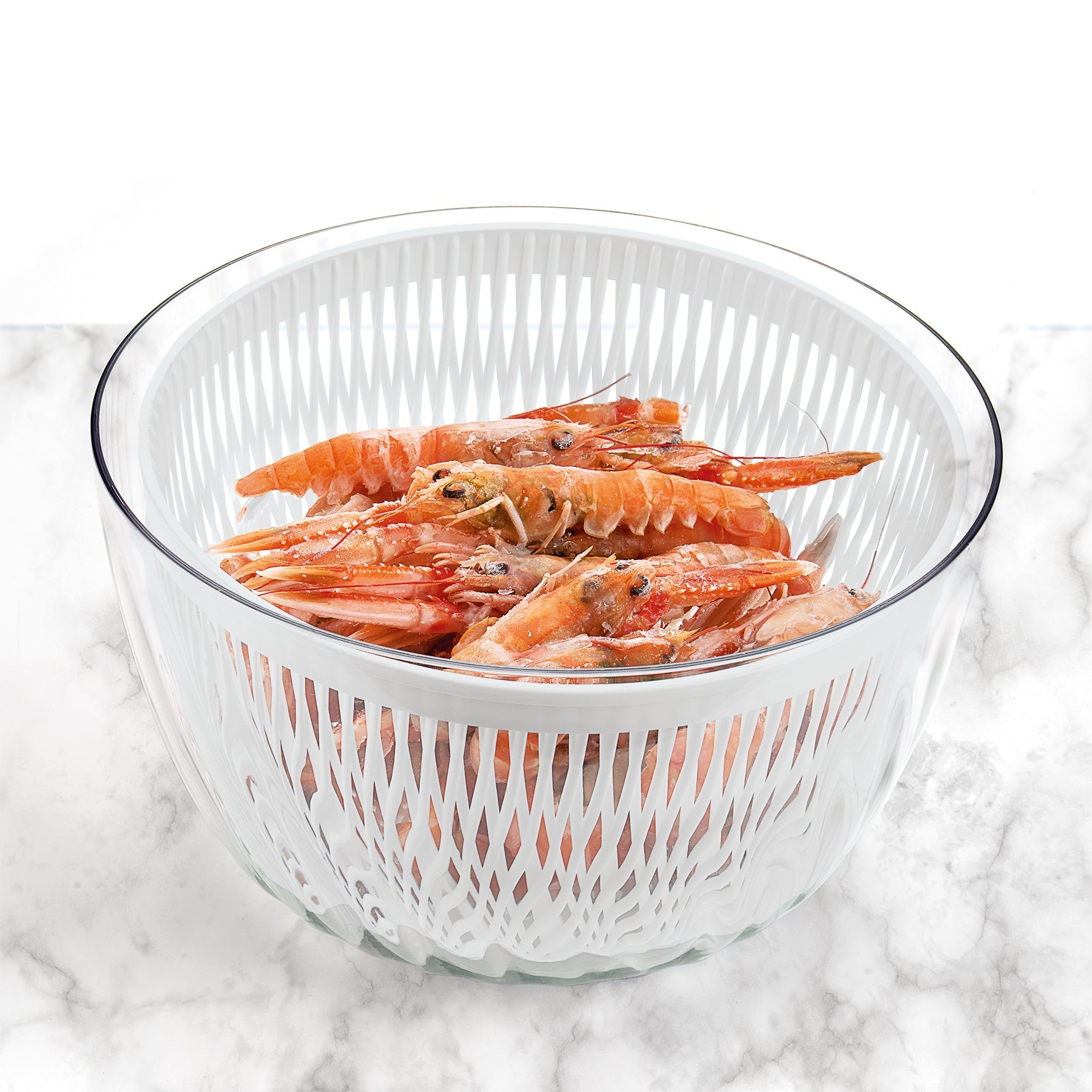 Salad Spinner With Lid "Spin&Store"