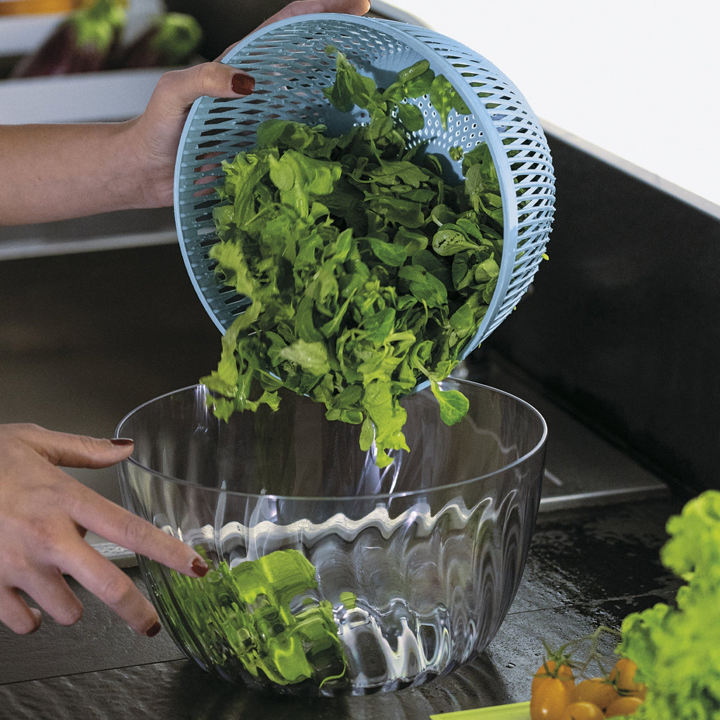 Salad Spinner With Lid "Spin&Store"