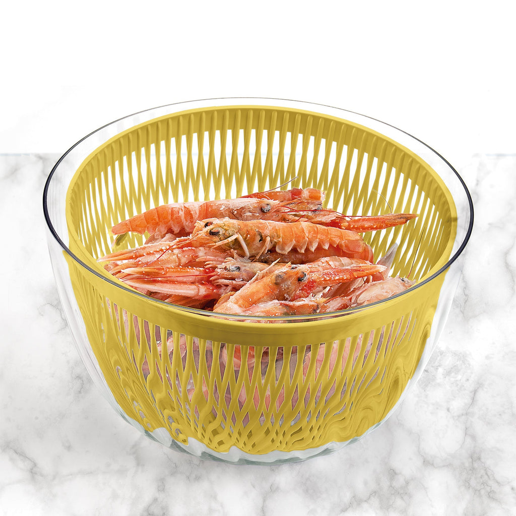 Salad Spinner With Lid "Spin&Store"